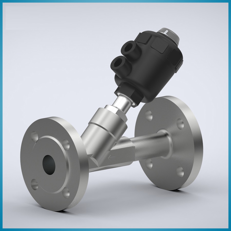 Pneumatic angle seat valve (Clamp) Buy Diaphragm Valve, Valve